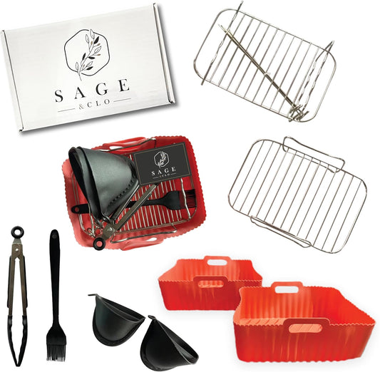 Sage & Clo Air Fryer Accessories Kit